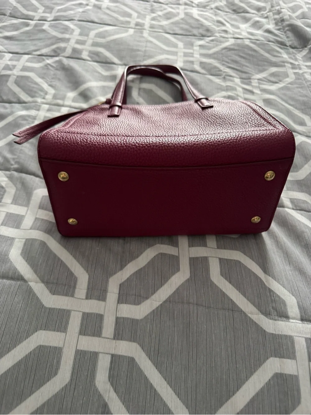Salvatore Ferragamo structured leather